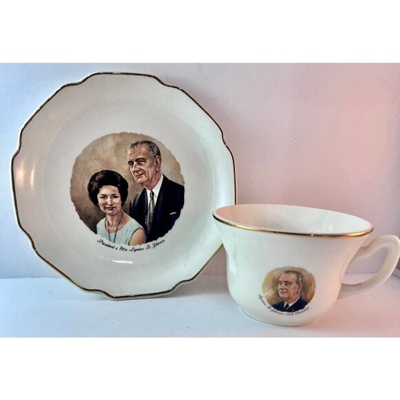 Lyndon B Johnson and Ladybird - Picture 2 of 5